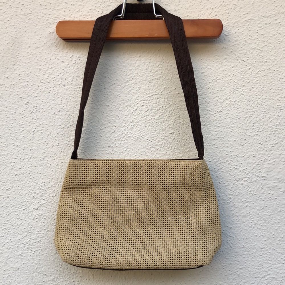 2000s Mondani woven straw handbag